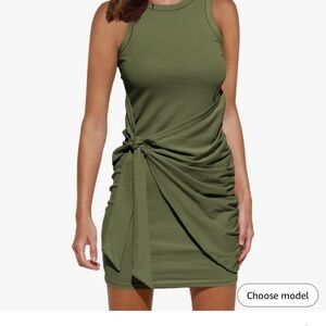 LOT OF 5!!!!! Sleeveless Sexy Summer Tie Waist Dresses